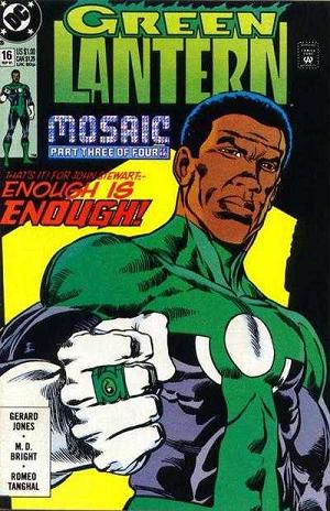Green Lantern #16 cover