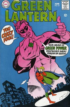 Green Lantern #61 cover