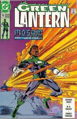 Green Lantern #15 cover