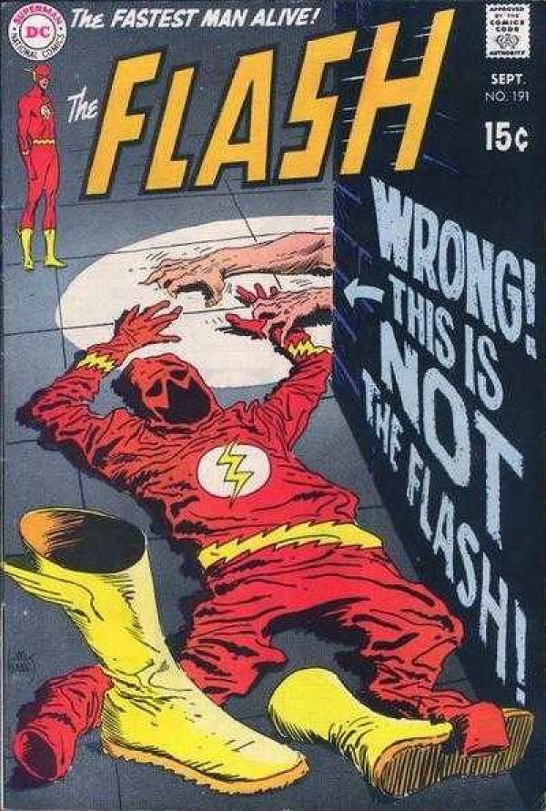 The Flash #191 null cover