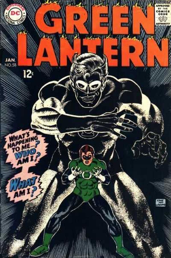 Green Lantern #58 null cover