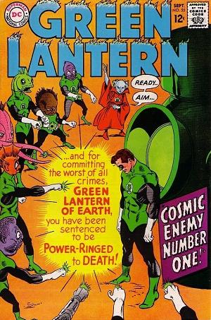 Green Lantern #55 cover