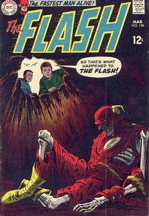 The Flash #186 cover