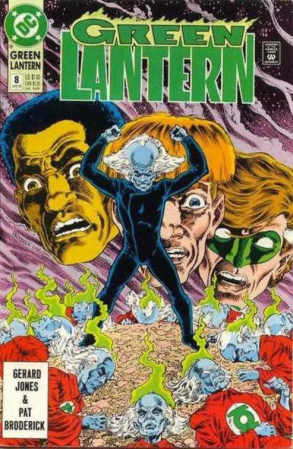 Green Lantern #8 null cover