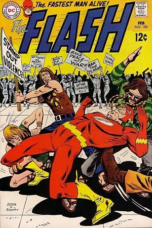 The Flash #185 cover