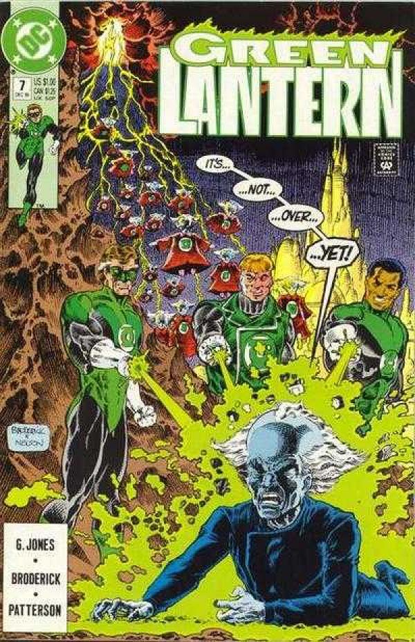 Green Lantern #7 null cover