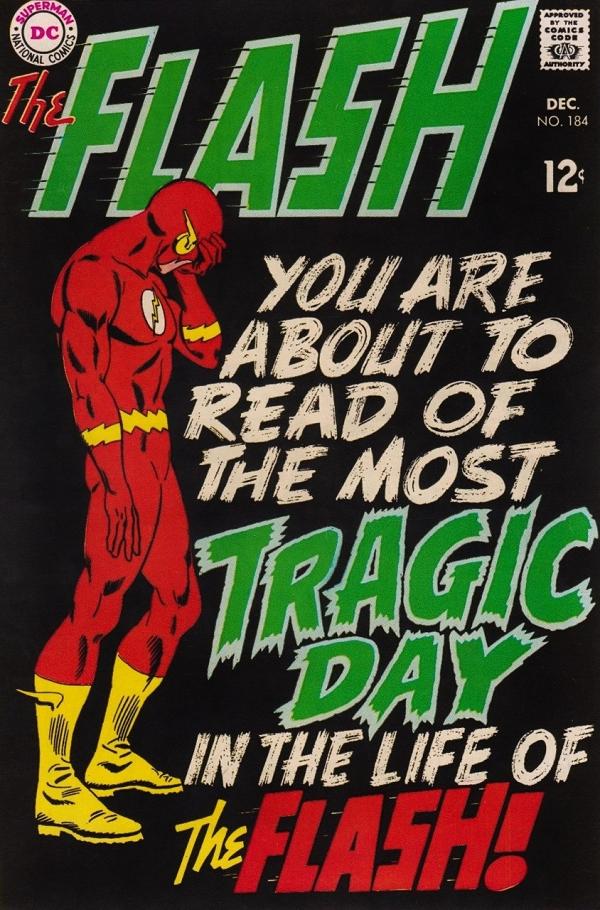 The Flash #184 null cover