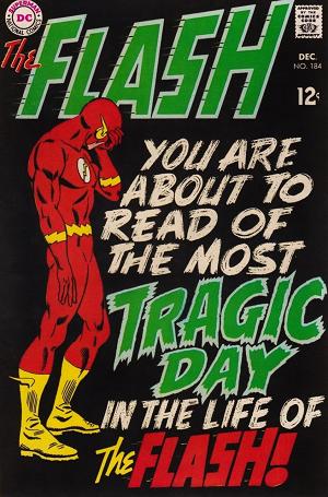 The Flash #184 cover