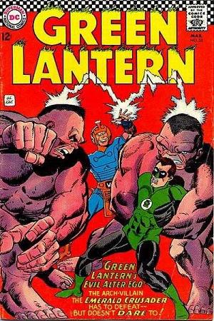 Green Lantern #51 cover