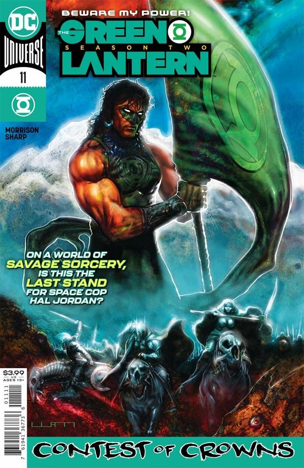 The Green Lantern Season Two #11 cover