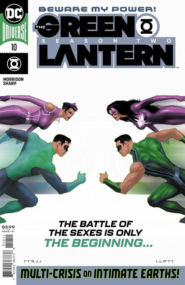 The Green Lantern Season Two #10 cover