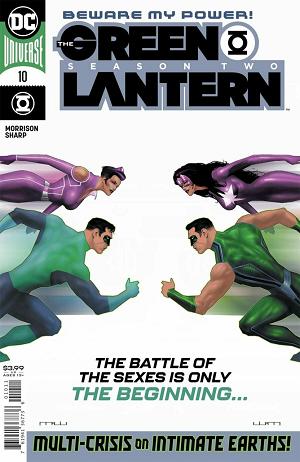 The Green Lantern Season Two #10 cover