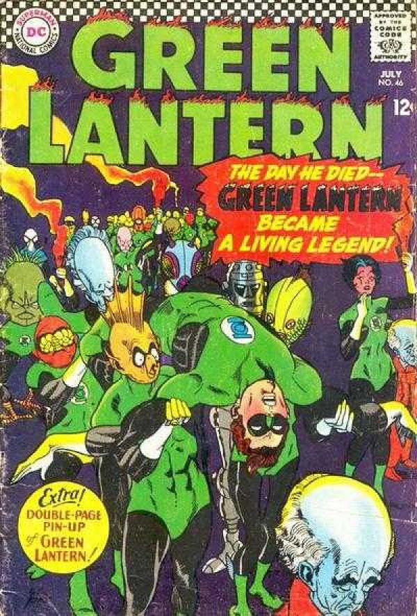 Green Lantern #46 null cover