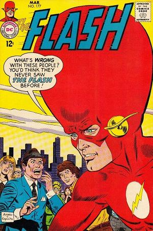 The Flash #177 cover