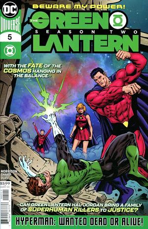 The Green Lantern Season Two #5 cover