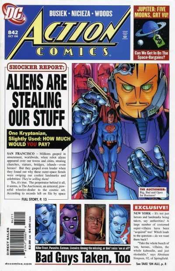 Action Comics #842 null cover