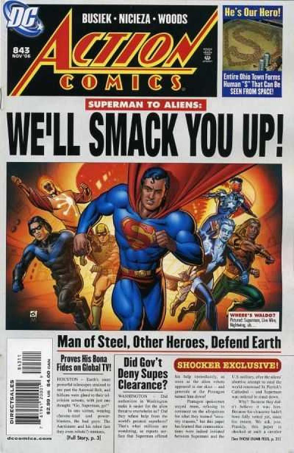 Action Comics #843 null cover