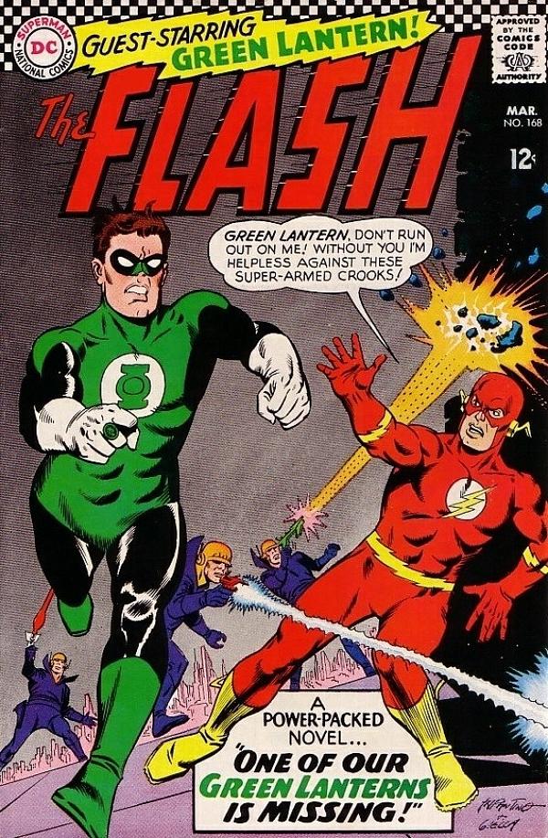 The Flash #168 null cover