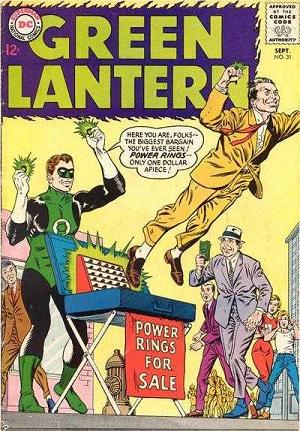 Green Lantern #31 cover