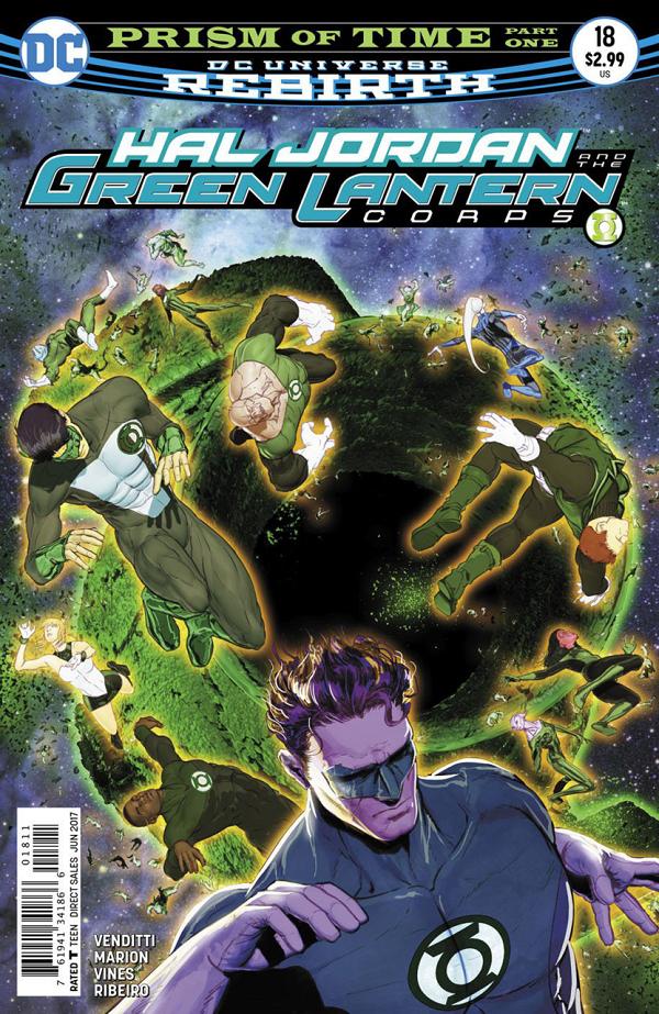 Hal Jordan & The Green Lantern Corps #18 cover