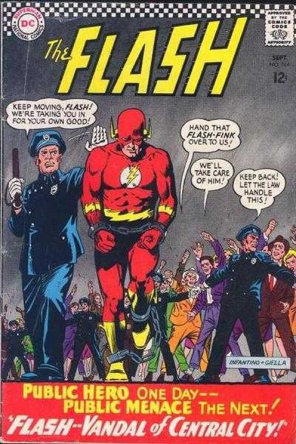 The Flash #164 null cover