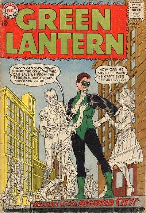 Green Lantern #27 null cover
