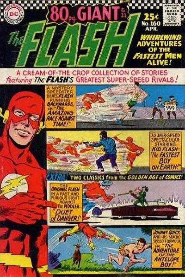 The Flash #160 null cover