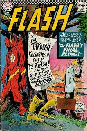 The Flash #159 cover