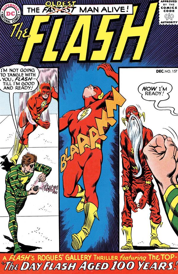 The Flash #157 null cover
