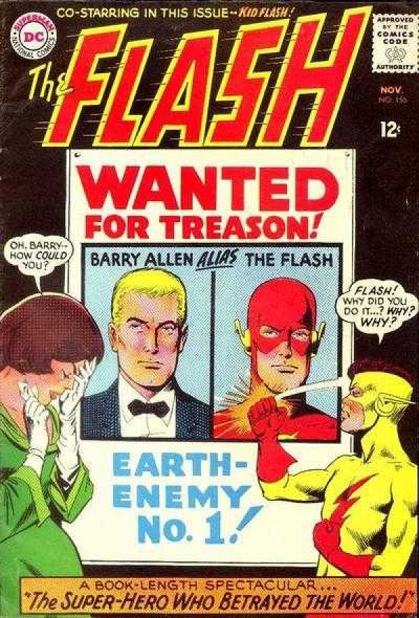 The Flash #156 null cover