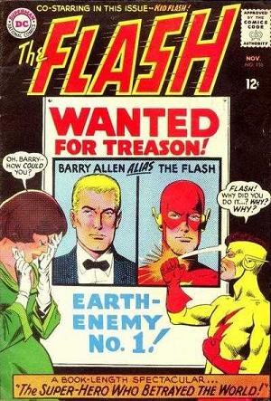 The Flash #156 cover