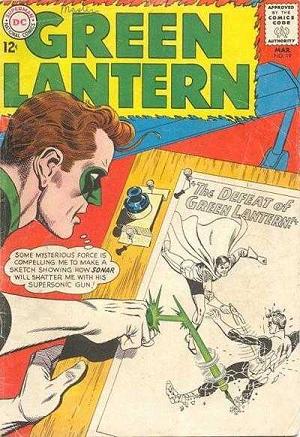 Green Lantern #19 cover