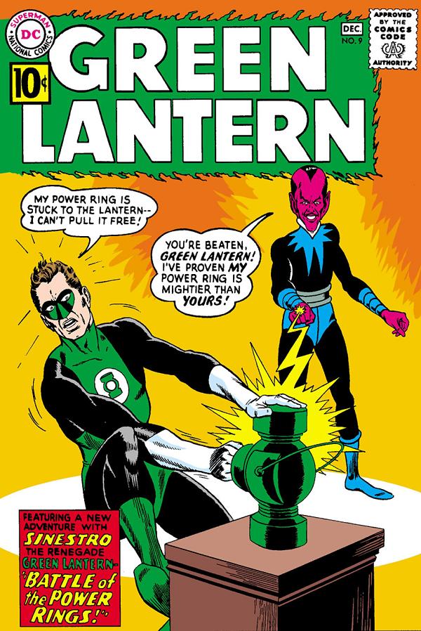Green Lantern #9 null cover