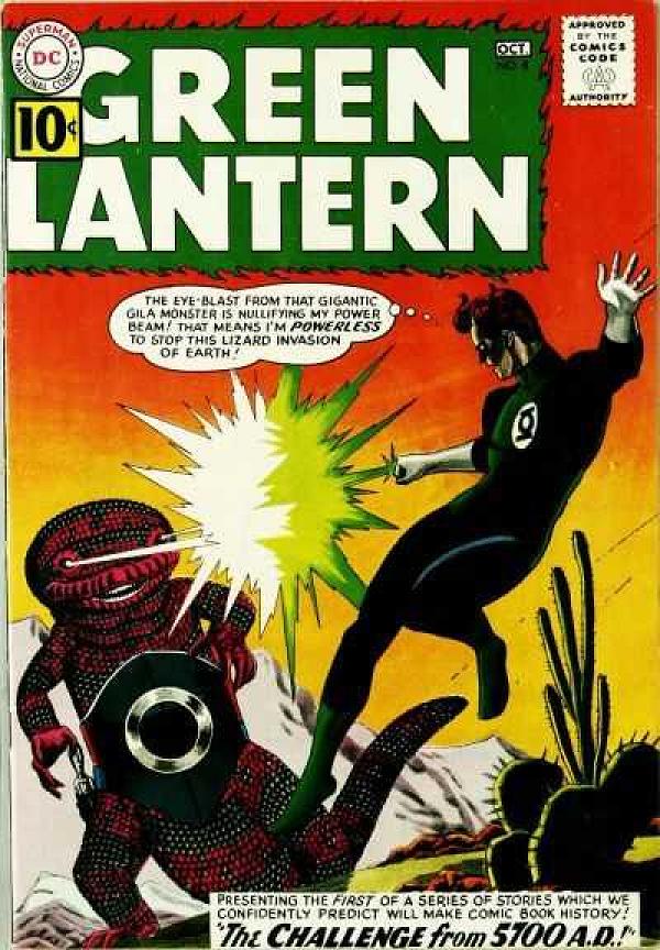Green Lantern #8 null cover