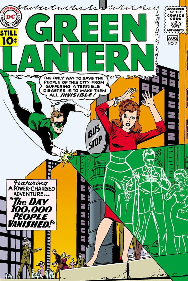 Green Lantern #7 null cover