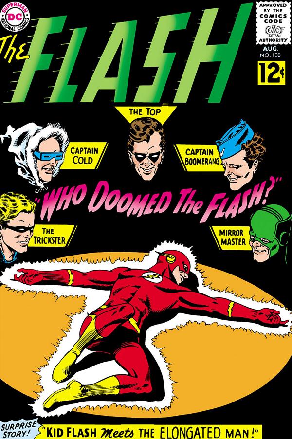 The Flash #130 null cover