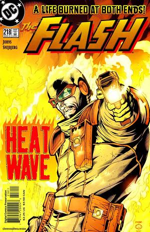 The Flash #218 cover