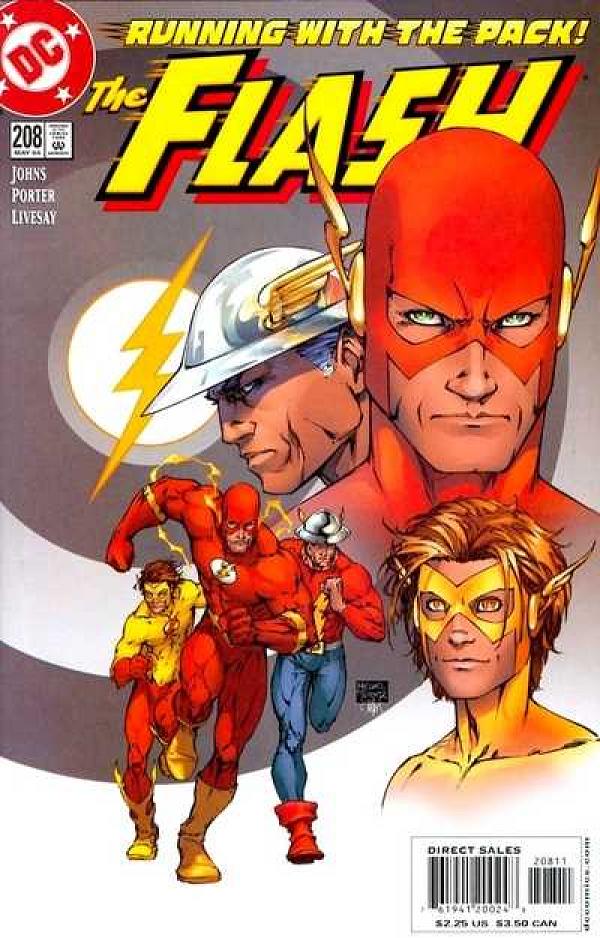The Flash #208 cover
