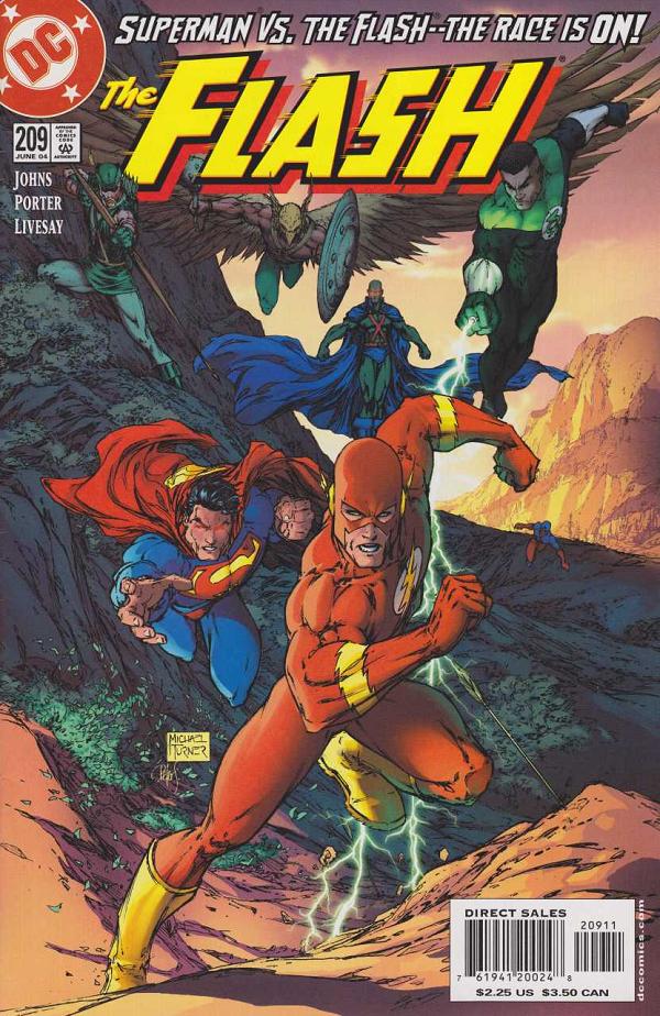 The Flash #209 null cover