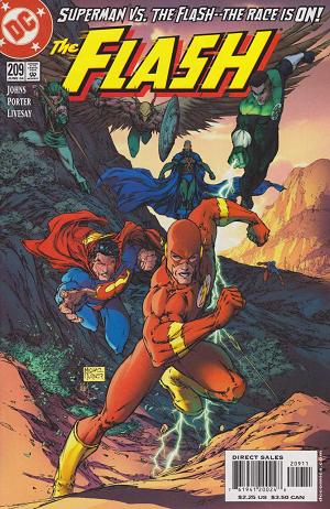 The Flash #209 cover