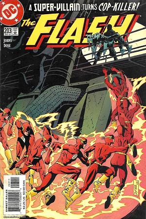 The Flash #203 cover