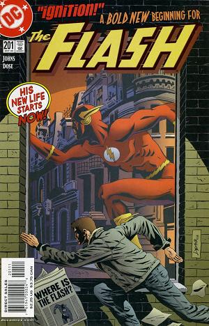 The Flash #201 cover