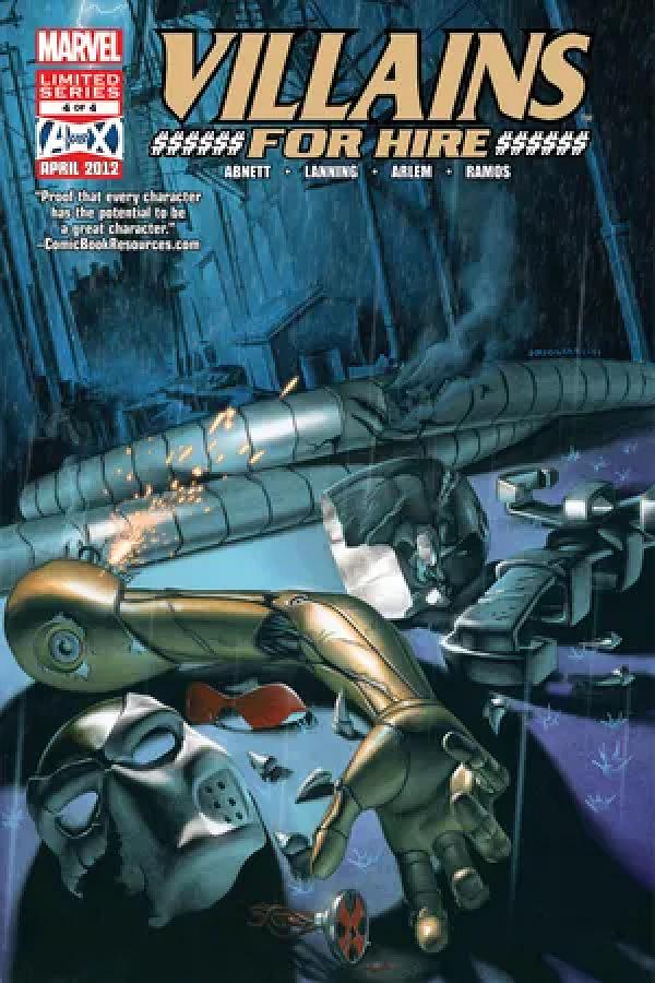 Villains For Hire #4 cover