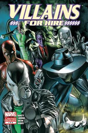 Villains For Hire #1 cover