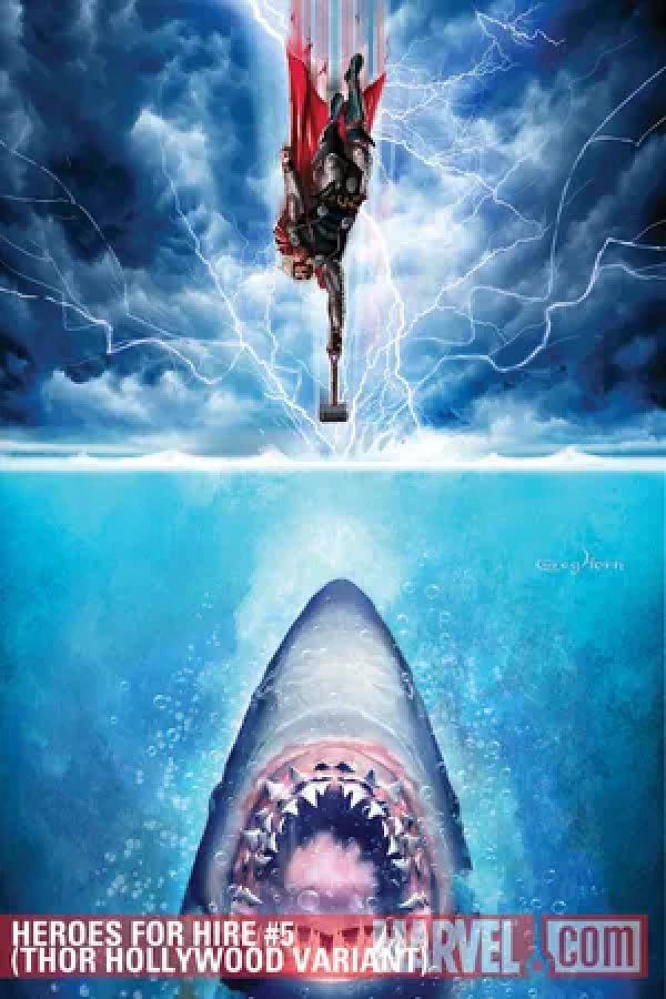 Heroes For Hire #5 (THOR HOLLYWOOD cover