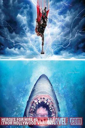 Heroes For Hire #5 (THOR HOLLYWOOD cover