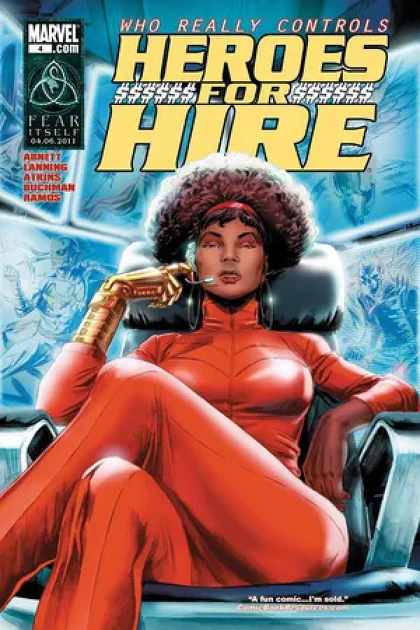 Heroes For Hire #4  cover