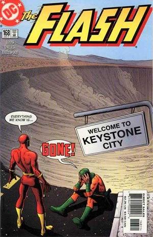 The Flash #168 cover