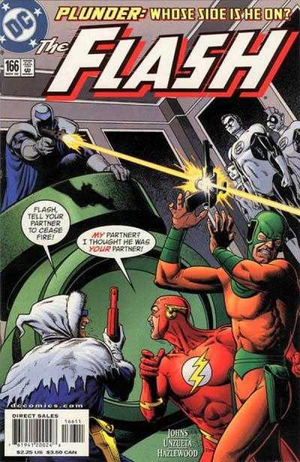 The Flash #166 null cover