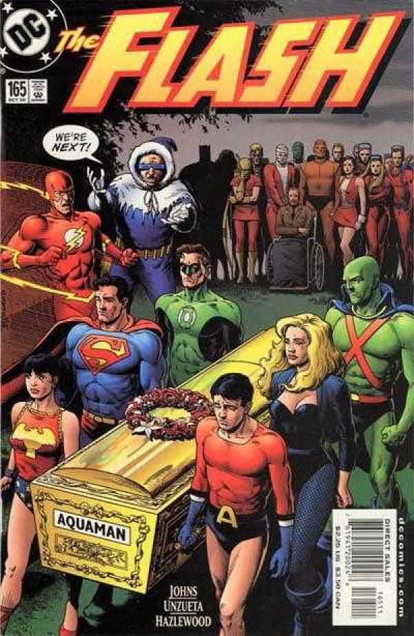 The Flash #165 null cover